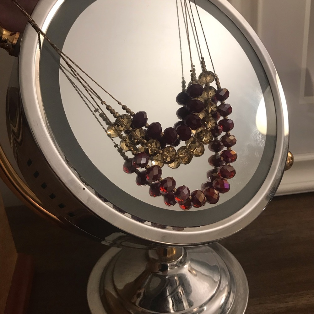 Beaded Statement Necklace